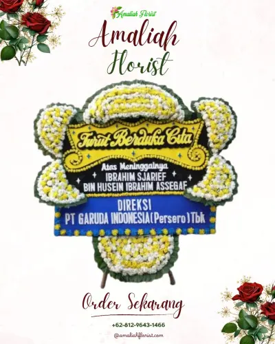 Papan Bunga Duka di Celukanbawang